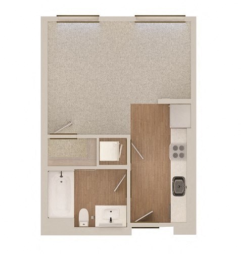 Floor plan at Malden Station by Windsor, Fullerton, CA